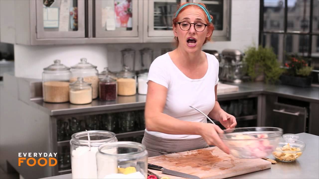 Sweet Pear and Raspberry Tart - Everyday Food with Sarah Carey