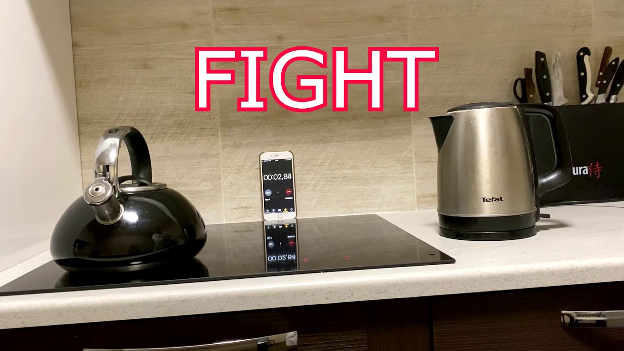 Индукционная плита Electrolux EHH96240IK vs электрический чайник Tefal KL150