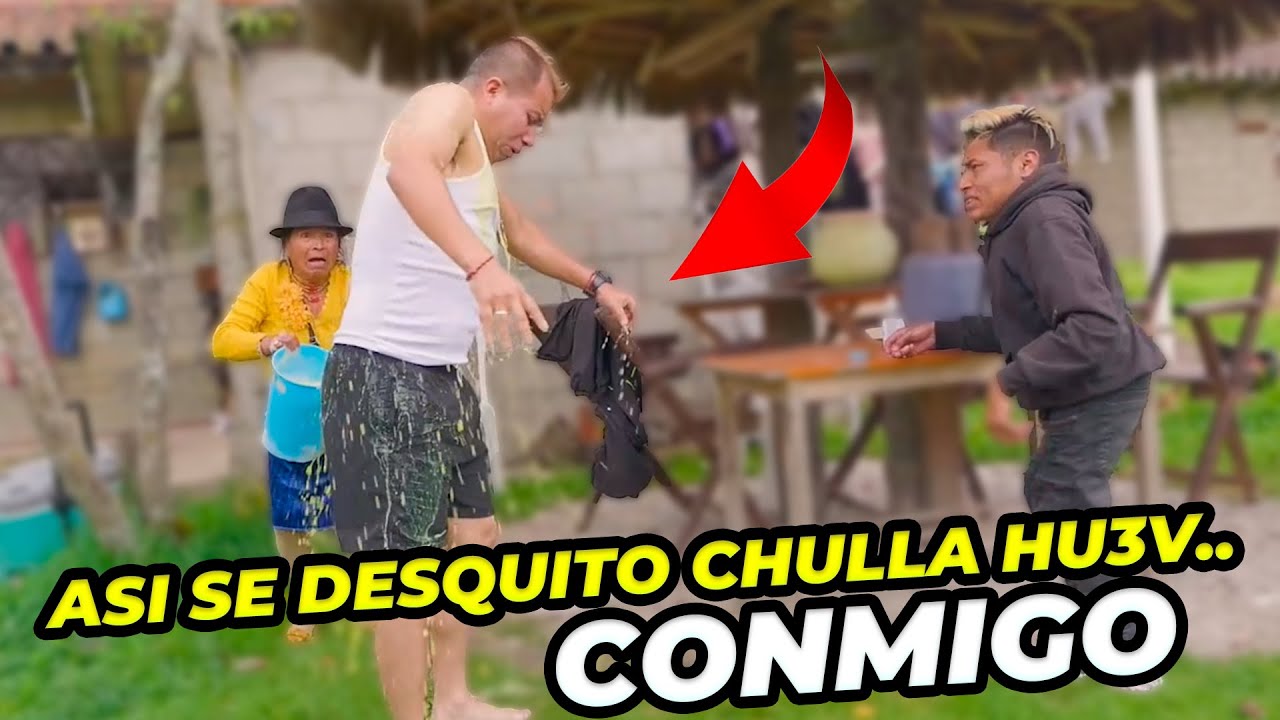 De esta manera se d3squito Chull hu3v de las bromas de mi sub