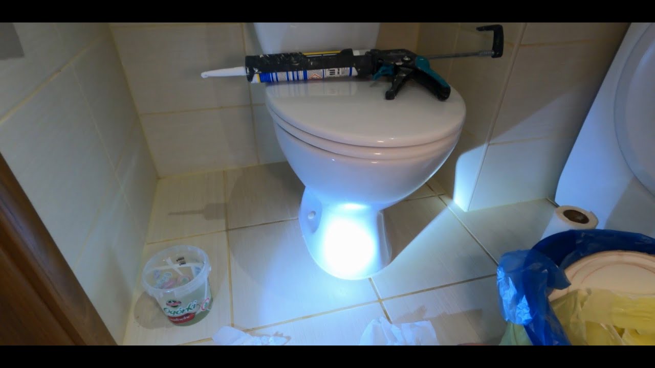 Silikonowanie Muszli WC  🚽👷 🏡