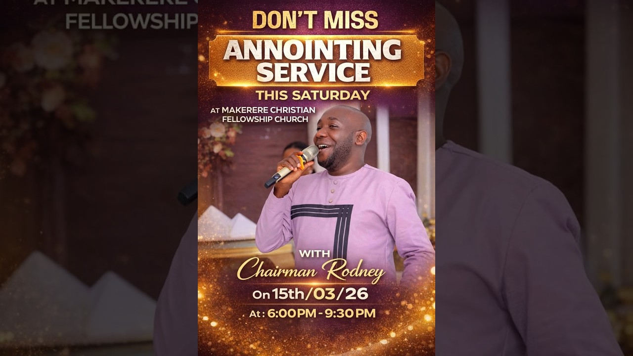 MAKCF : SATURDAY ANNOINTING SERVICE   || CHAIRMAN RODNEY [14/03/2026]