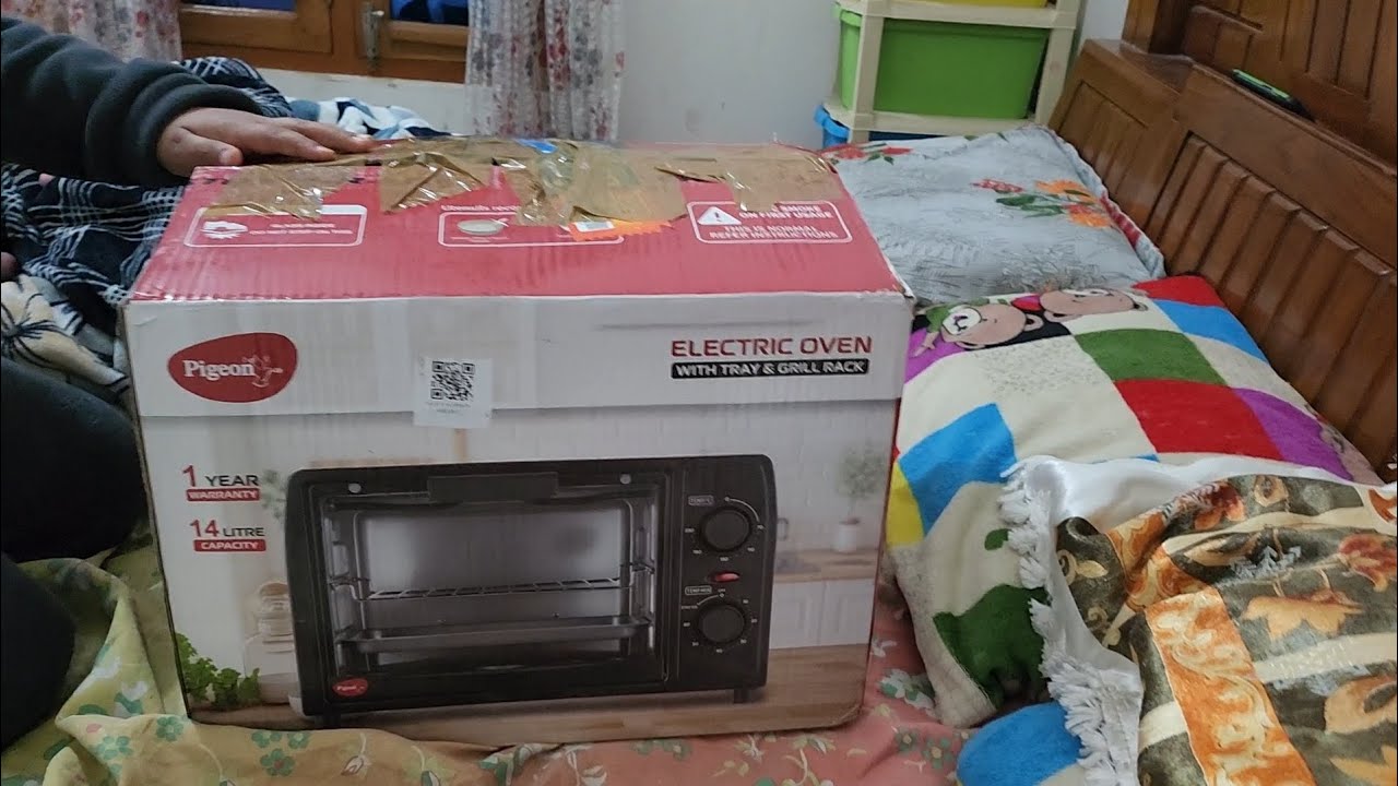 Pigeon electric oven with tray and bake OTP