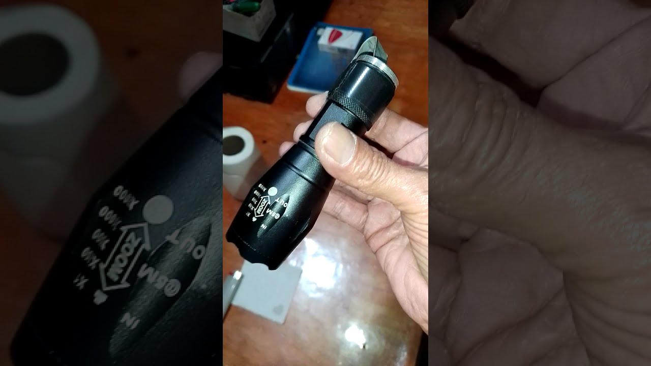 Rescatar  reparar linterna Mendoza MC 001
