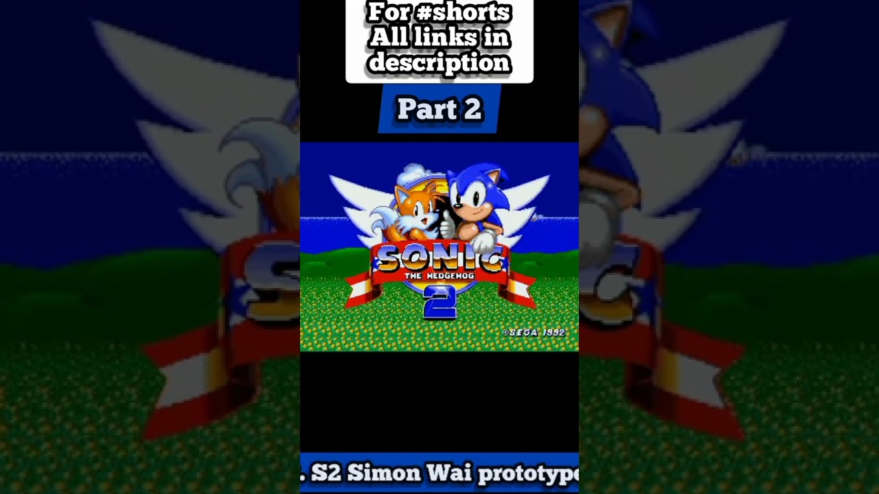 100 Sonic Rom Hacks for your smartphone With RetroArch and MD emulators Vertical edition 