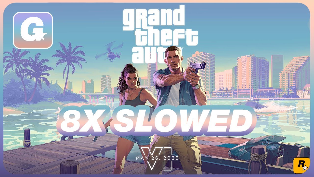 Grand Theft Auto VI Trailer 2 - 8X Slowed Ultra HD Cinematic
