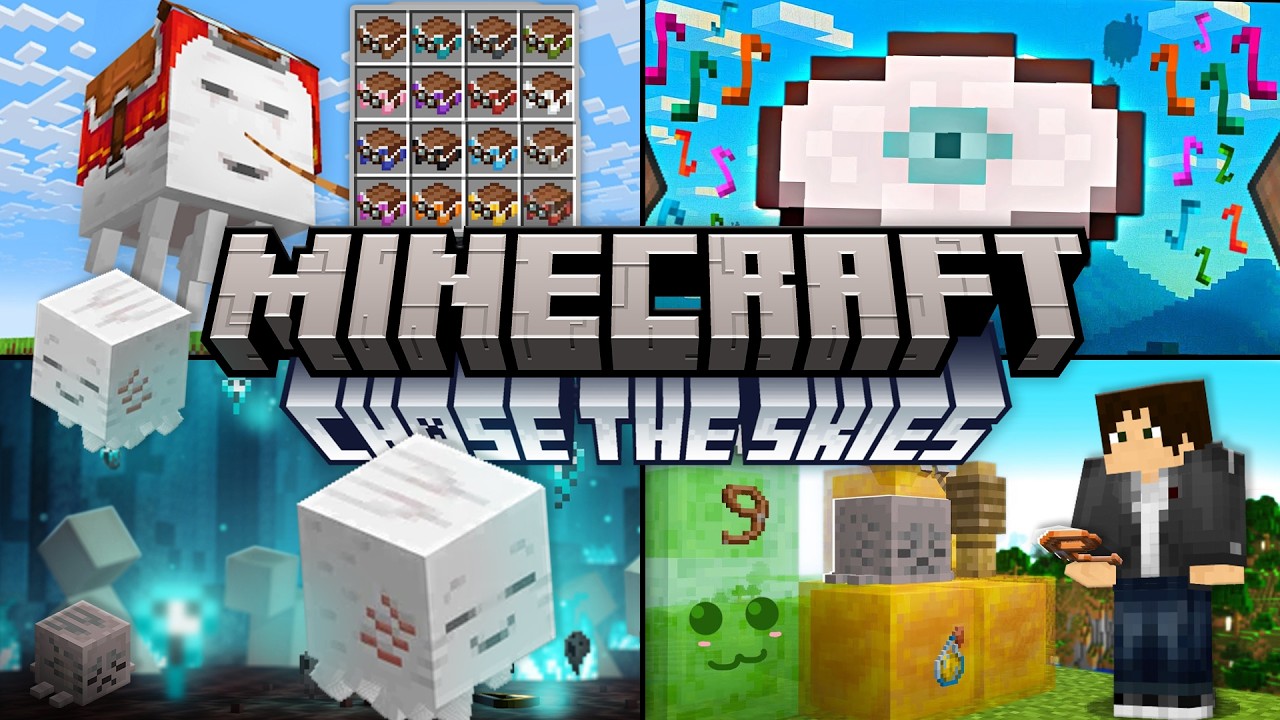 MINECRAFT 1.21.6 - Tudo Sobre a Nova Atualização CHASE THE SKIES (COMPLETO)