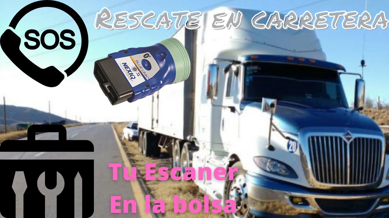 Como hacer un rescate exitoso de un camión en carretera con equipo de diagnostico blue Link Nexiq