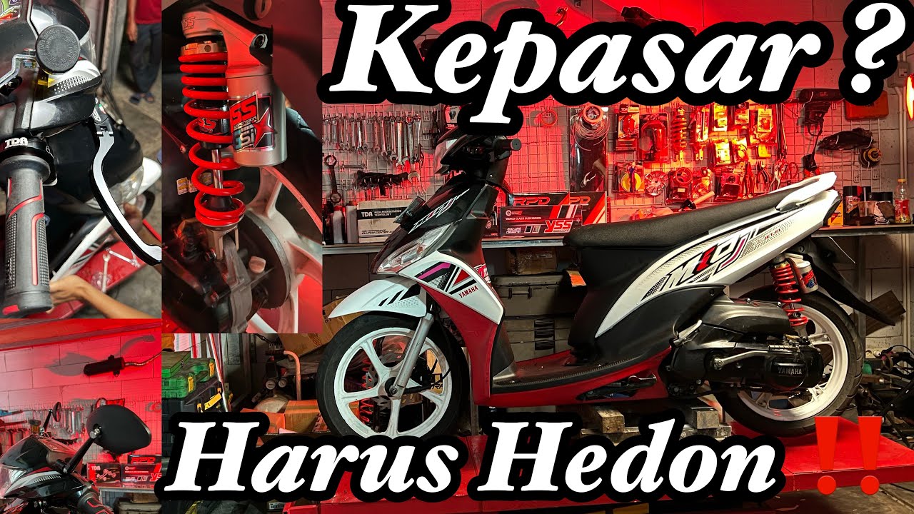 Restorasi Mio J  FuLL TDR 🔥 Auto Hedon‼️