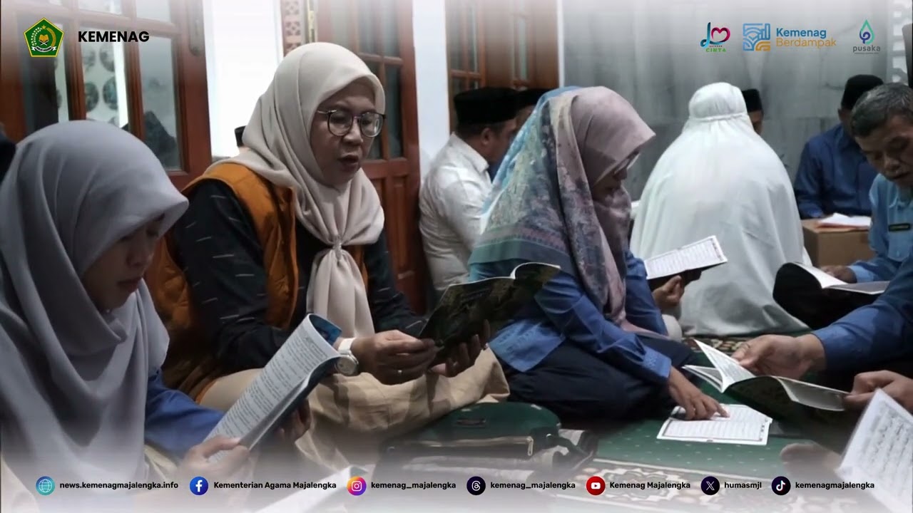 Tausyiah dan Tadarus Qur'an di Lingkungan Kankemenag Majalengka