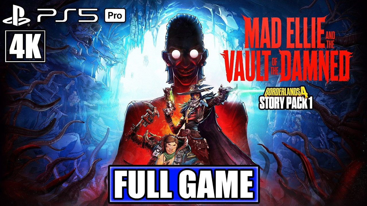 BORDERLANDS 4 MAD ELLIE DLC Gameplay Walkthrough FULL GAME [4K 60FPS PS5 PRO] - No Commentary