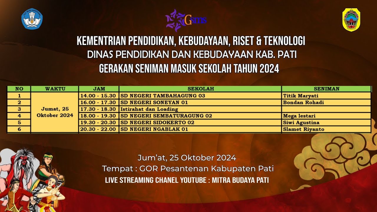 🔴🔵LIVE GSMS TH 2024 || SD N MOJOAGUNG 02