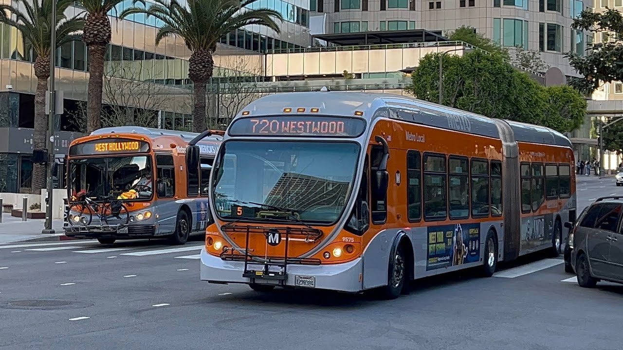 ⁴ᴷ⁶⁰ Transit Action EP52 | LA Metro, LADOT & Foothill Transit Buses @ Downtown LA