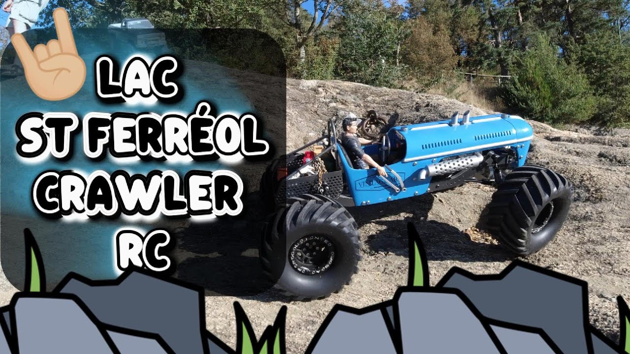 Crawler RC au lac de Saint Ferréol (Revel) | Bonne ambiance avec de belle machines | Partie 1/2