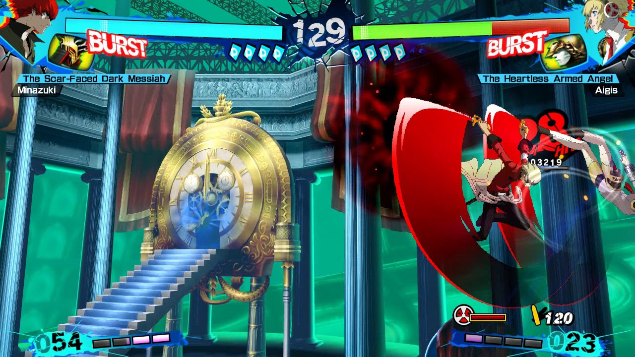 (P4U2.0) - Minazuki new combos