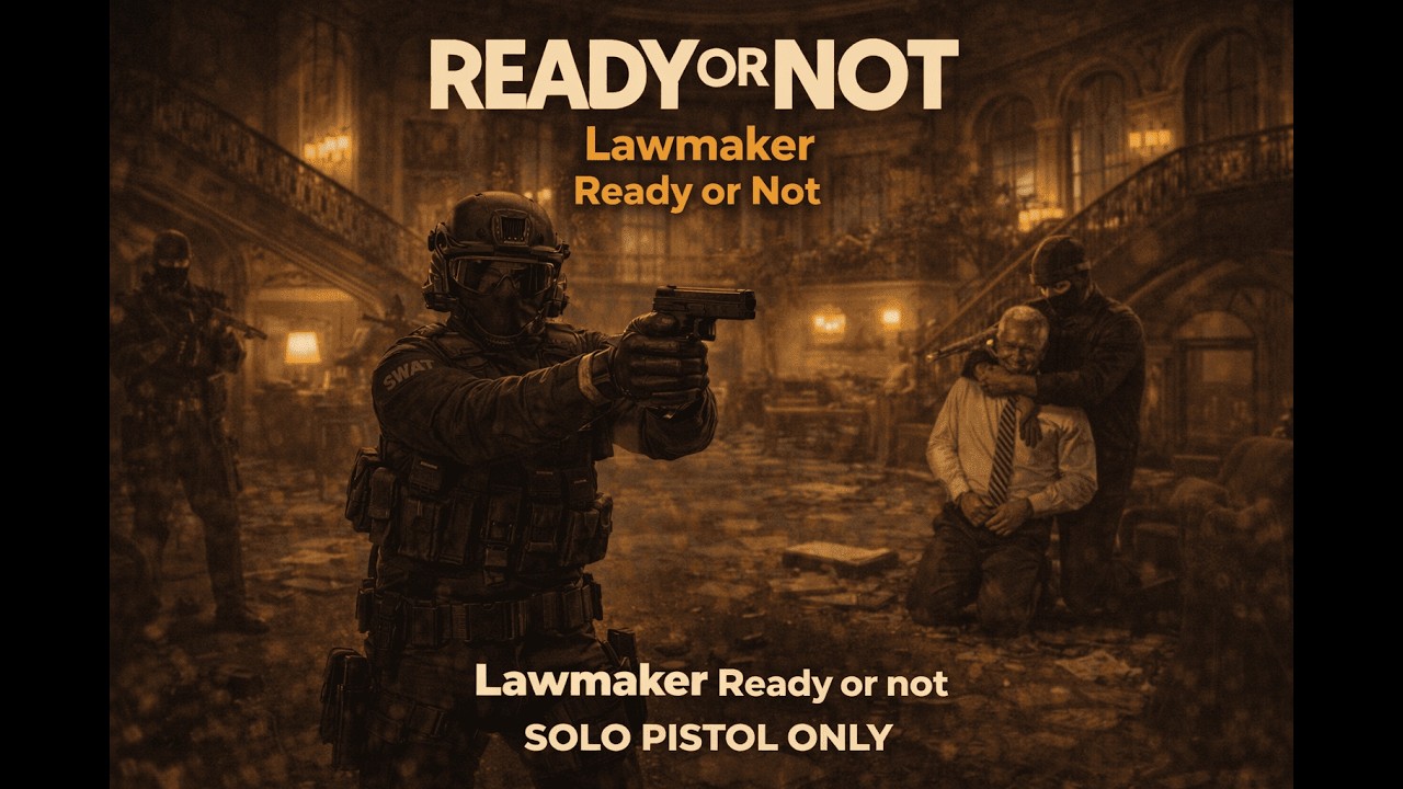Mansion Dikuasai Penjahat… Saya Masuk Sendiri dengan Pistol | Ready or Not Indonesia