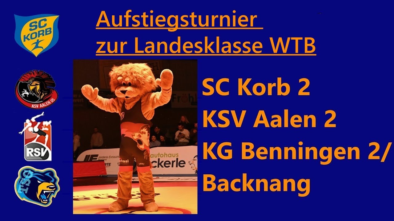 2025-01-19 / Aufstiegsturnier zur Landesklasse WTB: SC Korb + KSV Aalen + KG Benningen/Backnang