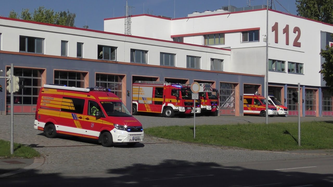 Löschzug + EFD + RTW 2 +TLF 24/50 + OrgL-RD BF Zwickau und mehr