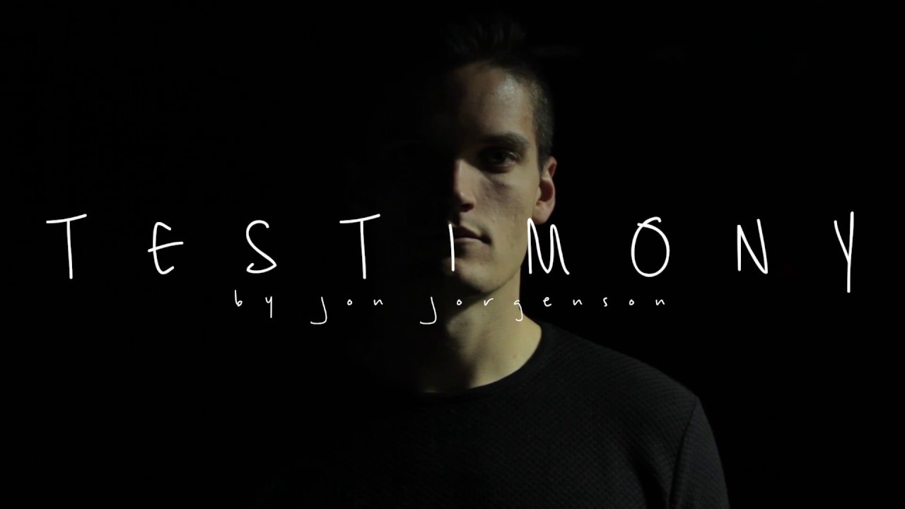 Testimony | Spoken Word Poem | Jon Jorgenson