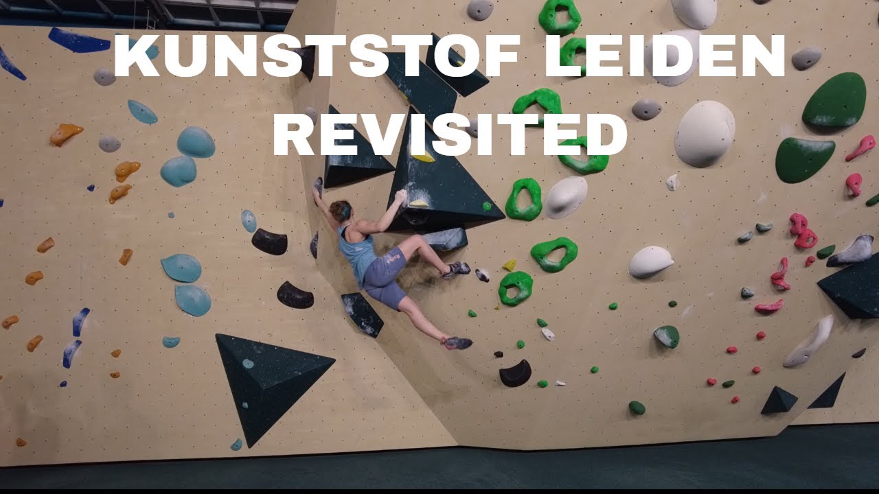 Bouldering at bouldergym Kunststof in Leiden #76!
