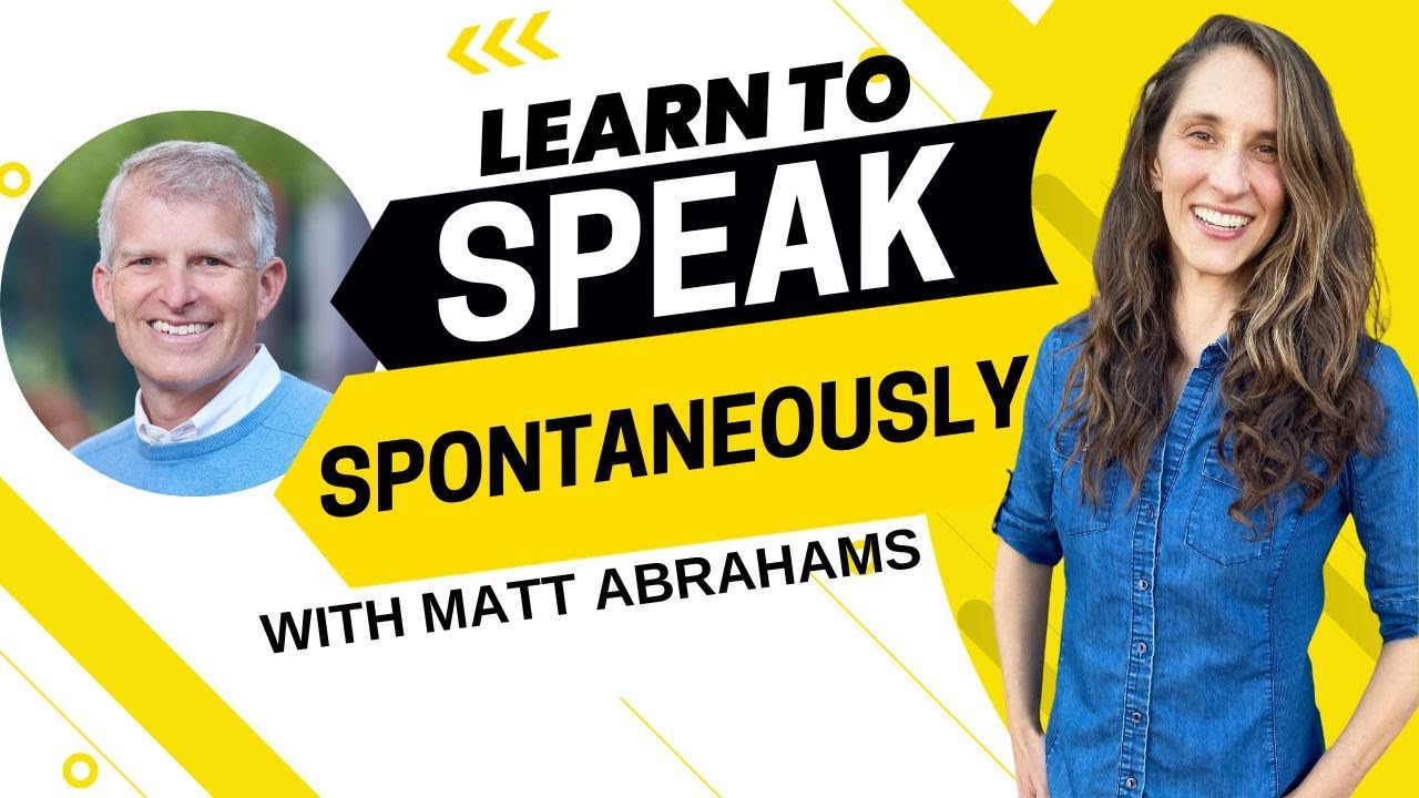 2064 - How Structure and Strategies Help You Speak Spontaneously with Matt Abrahams
