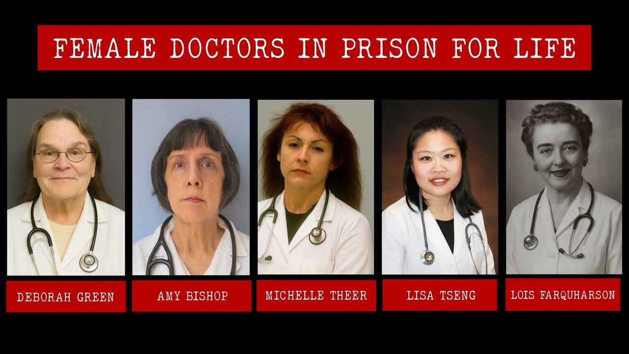 5 U.S. Female Doctors Sentenced to Life for Murder | Full List & Shocking Crimes