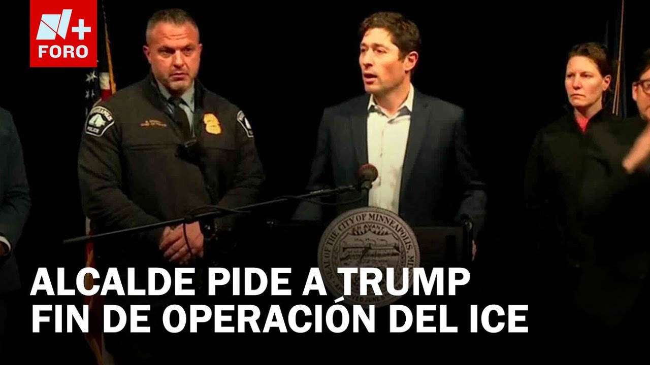 Tiroteo en redada de ICE: Gobernador y Alcalde piden terminar operación en Minneapolis