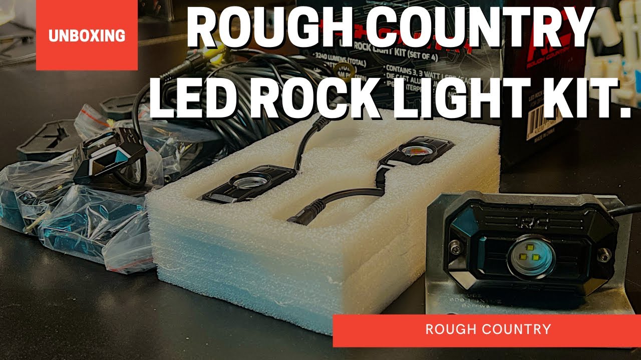 Unboxing: Rough Country LED Rock Light Kit.    4K