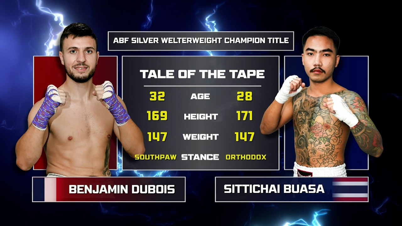 เบนจามิน ดูบัวส์ VS สิทธิชัย บัวสา | The Fighter Evolution
