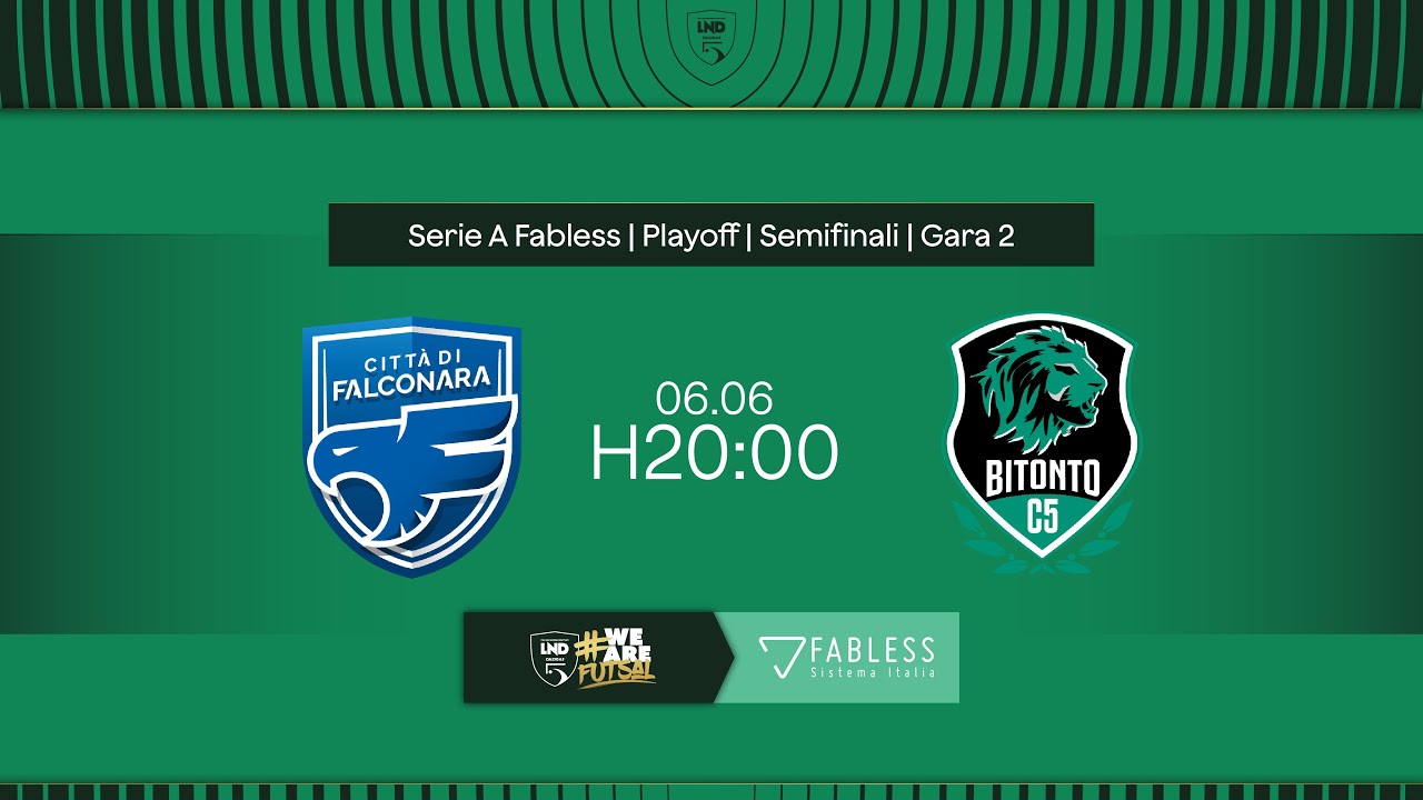 Okasa Falconara-Bitonto 0-2 | Serie A Fabless 2024/2025 | Playoff | Semifinali - Gara-2