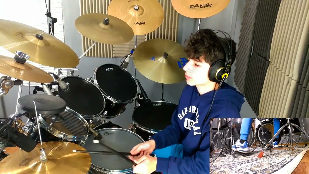 Brayden   Billie Eilish   BIRDS OF A FEATHER   Drum cover