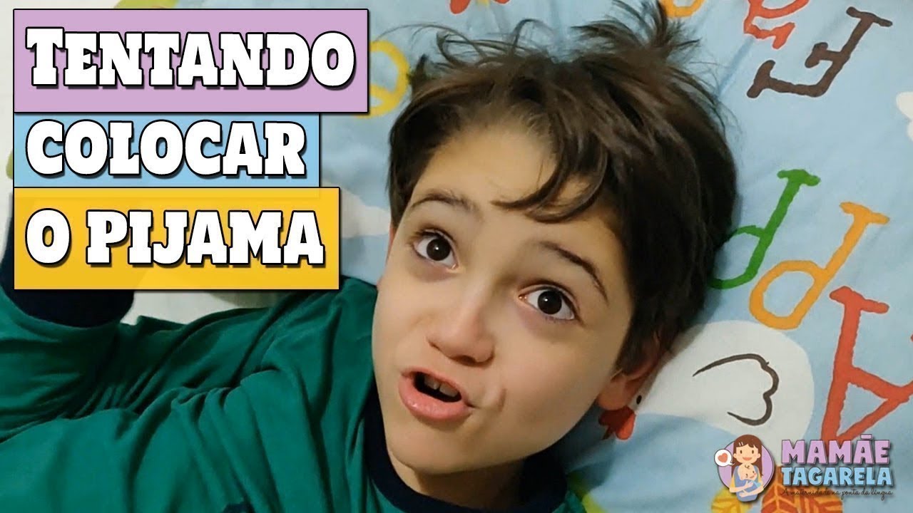 AUTISMO LEVE: A Luta Que É  Colocar o PIJAMA no ERIC