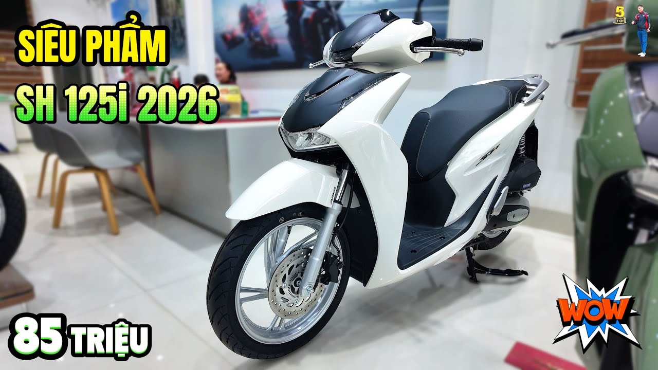 Giá xe SH 125i ABS 2026 TẠI ĐẠI LÝ 🔴 GIÁ XE MÁY VLOGS #sh125i2026 #sh160i2026 #top5 #honda2026