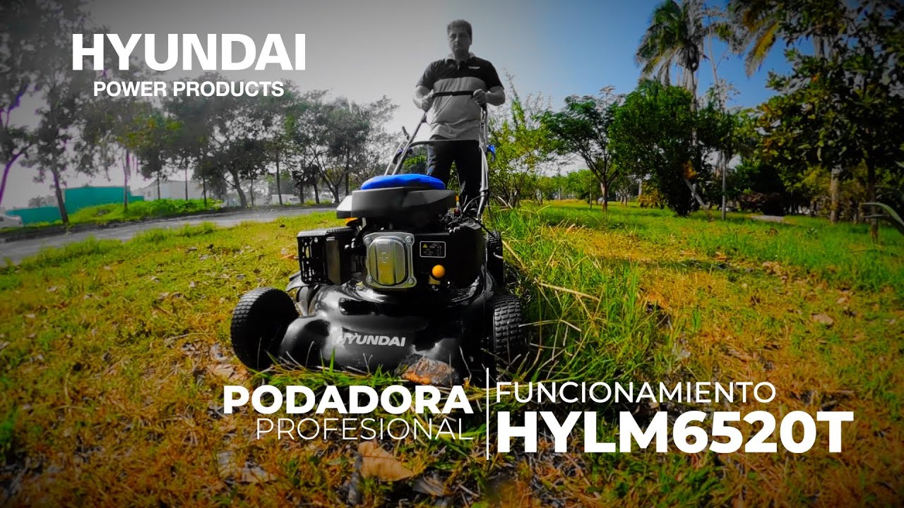PODADORA PROFESIONAL HYLM6520T 🌱 | FUNCIONAMIENTO
