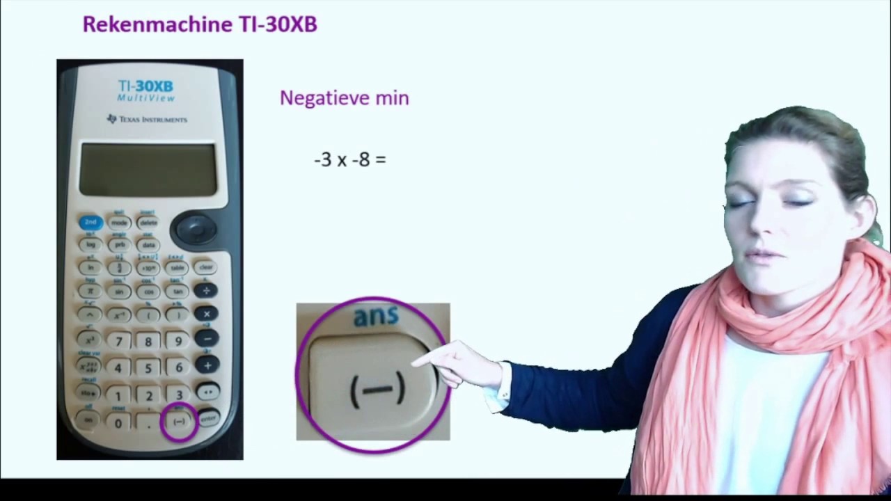 Rekenmachine TI30x multiview