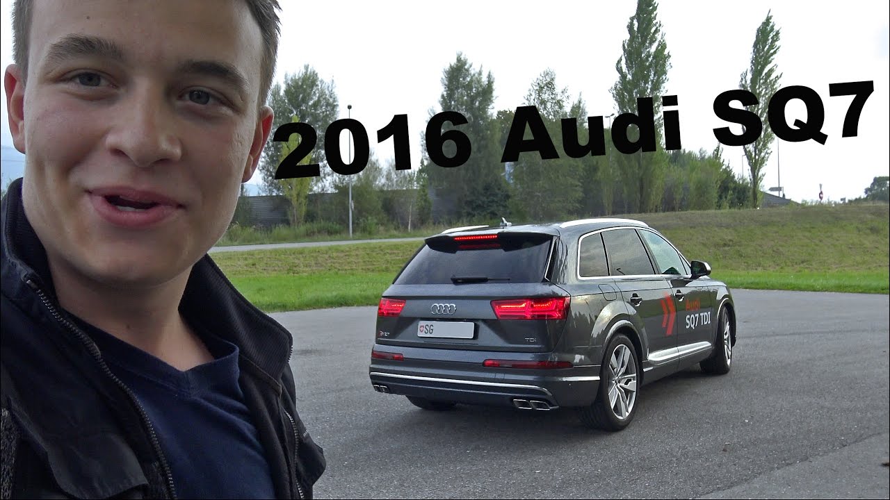 2016 Audi SQ7 review! (driving, sound actuator, full review)