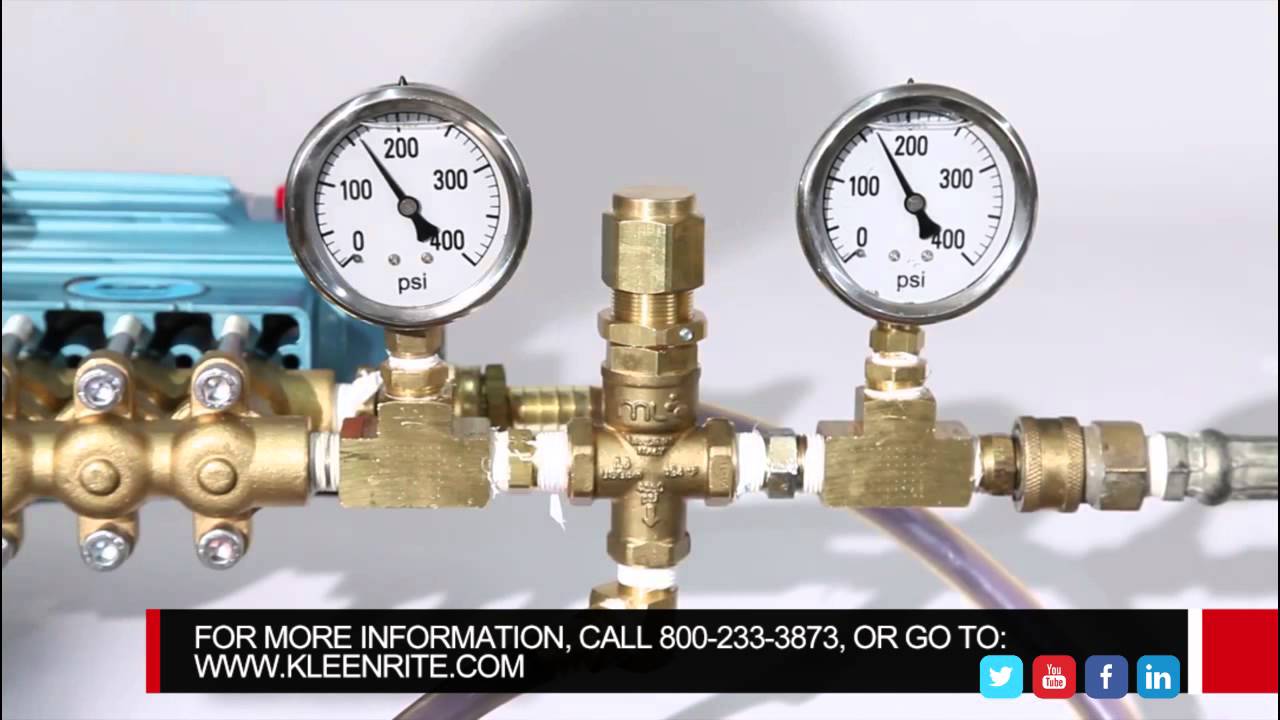 High pressure regulators vs high-pressure unloaders