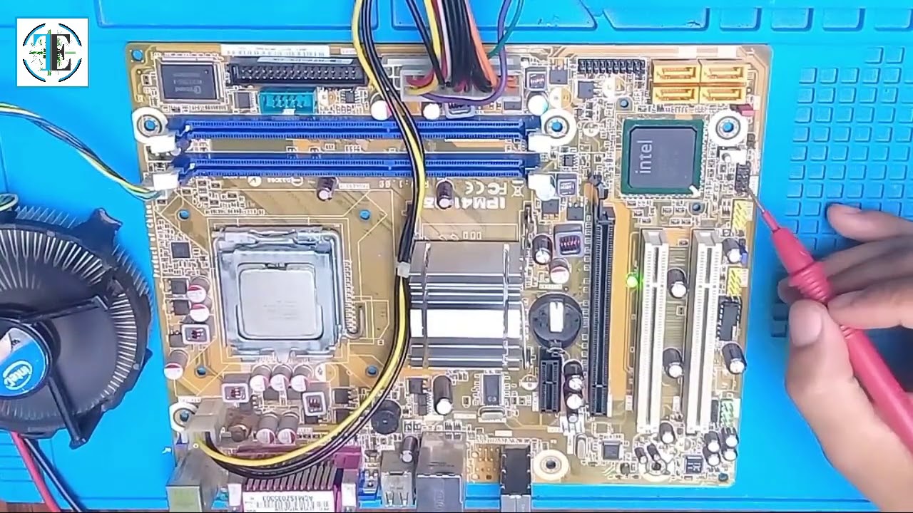 PEGATRON IPM41-D3 NO DA VIDEO, NO HACE NINGUN BEEP, CALINTA PROCESADOR DIAGNOSTICO Y SOLUCION