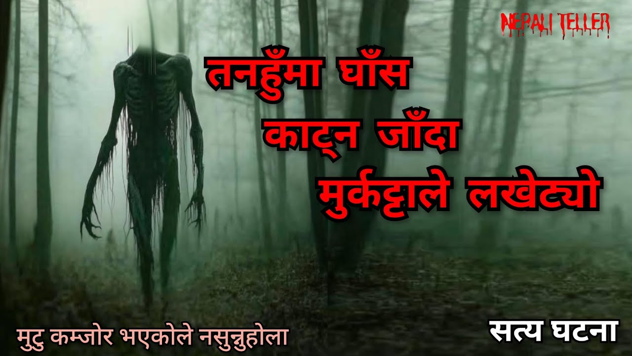 NEPALI GHOST STORY | TANAHU MAA GHAAS KATNA JADA MURKATTA LE LAKHATYO | TRUE STORY | NEPALI TELLER