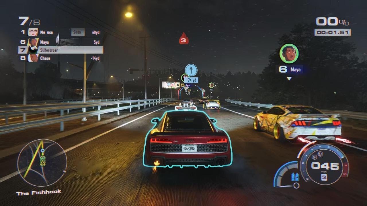 The Fishook Race In Need for Speed Unbound