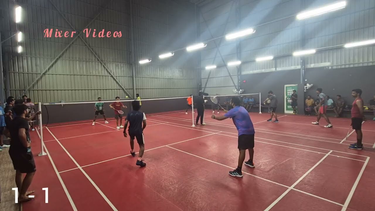 Mixer Videos! 🎬S16 #badminton #league #ynot #tournament 🏸‪#pipebomb