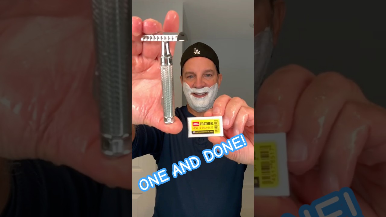 ОДИН И ГОТОВО! Бритва M&uuml;hle R41GS из нержавеющей стали для бритья #бритье #бритва #уходзакожей #w...