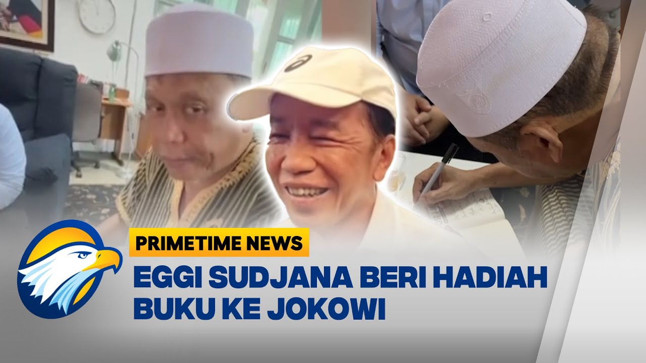 Tersangka Kasus Fitnah Ijazah Palsu Eggi Sudjana Beri Jokowi Hadiah Buku - [Primetime News]