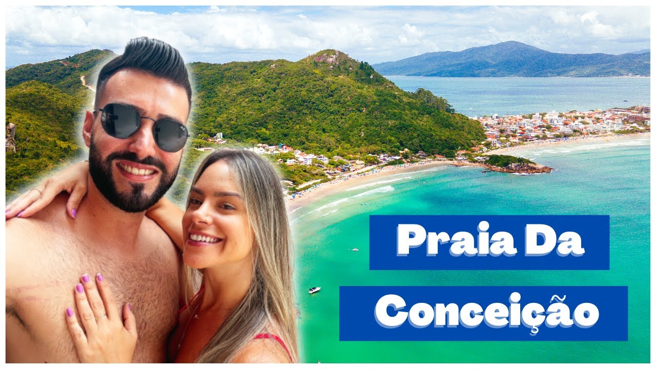 Passando o dia na Praia Da Conceição em Bombinhas – SC – Brasil  (BANHO DE MAR)