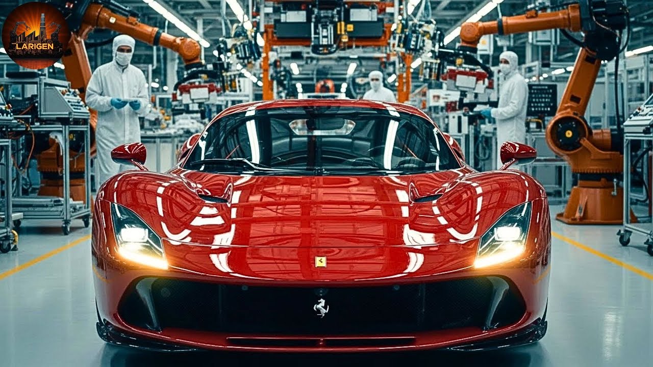 Inside the Ferrari P4/5 Pininfarina Factory: Building the One Off Hypercar Masterpiece Full Process