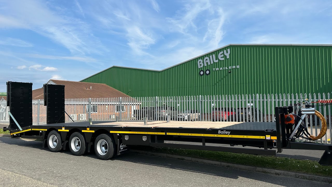 Bailey trailers built me a new high spec low loader trailer