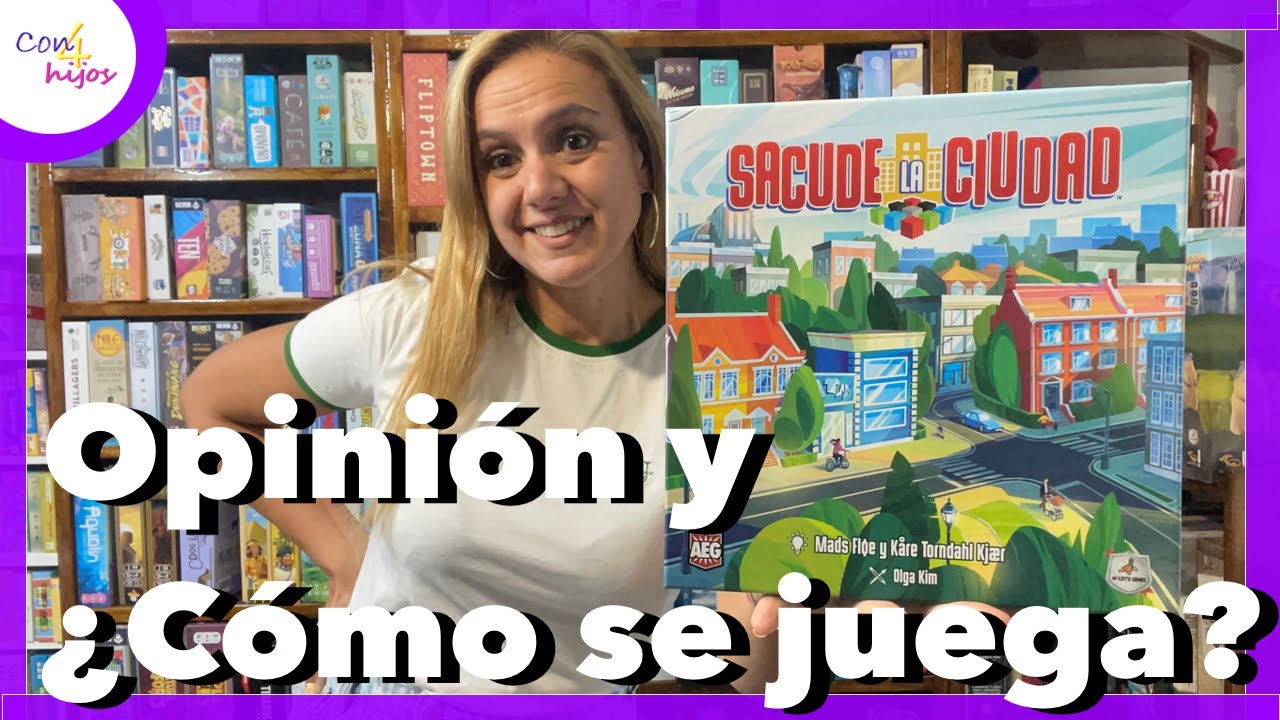 SACUDE LA CIUDAD 🏘️ (Maldito Games) Opinión y ¿Cómo se juega?