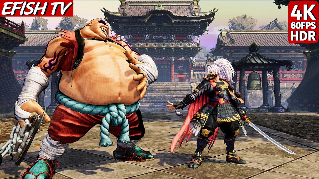 Earthquake vs Kurama Yashamaru (Hardest AI) - Samurai Shodown