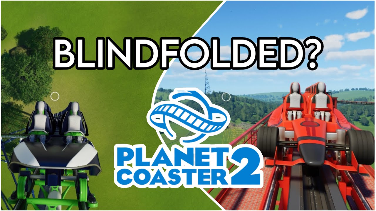 Building a Rollercoaster but BLINDFOLDED!?
