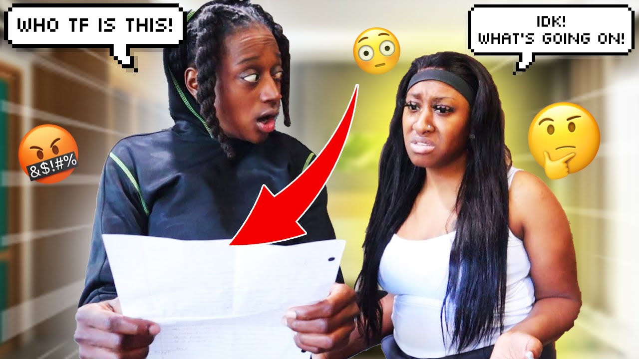 I found a letter my girlfriend EX wrote her from jail!!