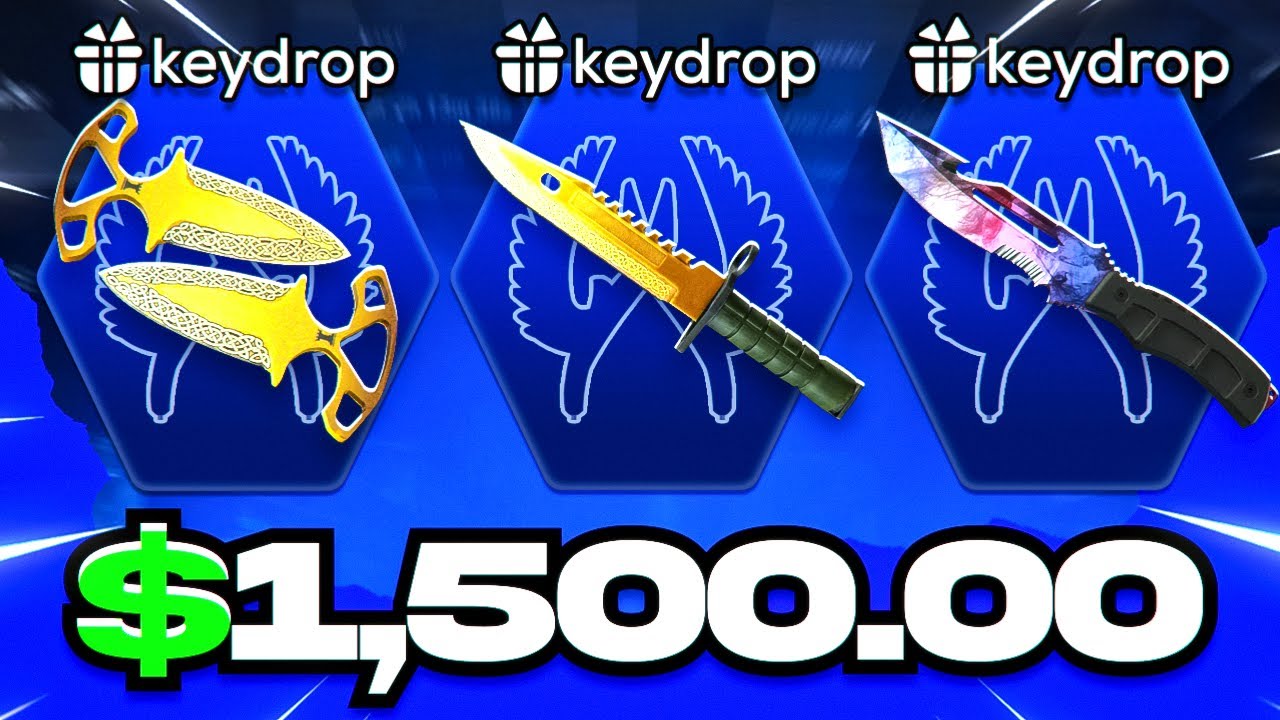 KEYDROP $1500 ITEMS!